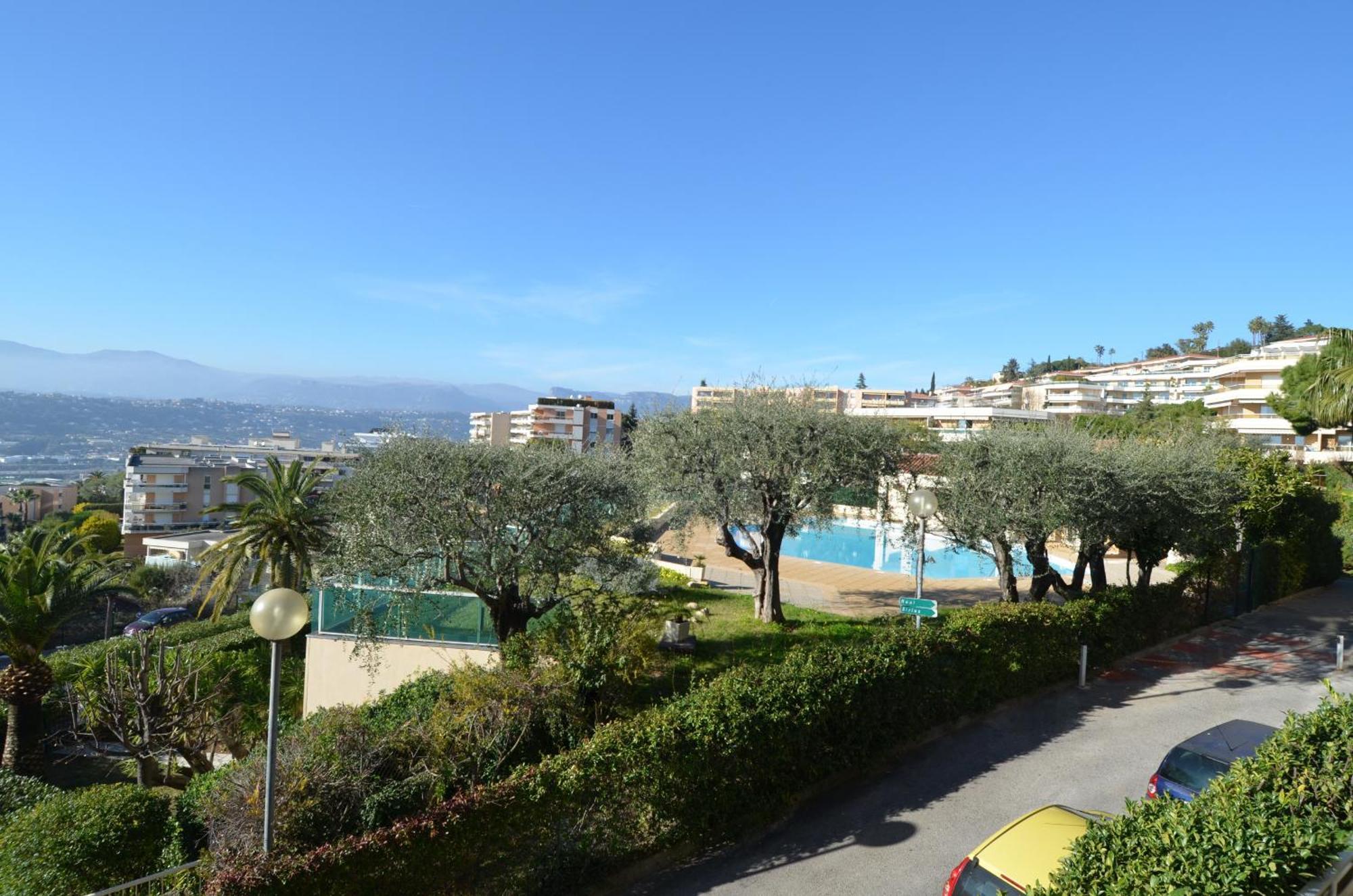 Plein Ciel - Appartement 5 Personnes Avec Piscine Sur La Corniche Fleurie A นีซ ภายนอก รูปภาพ