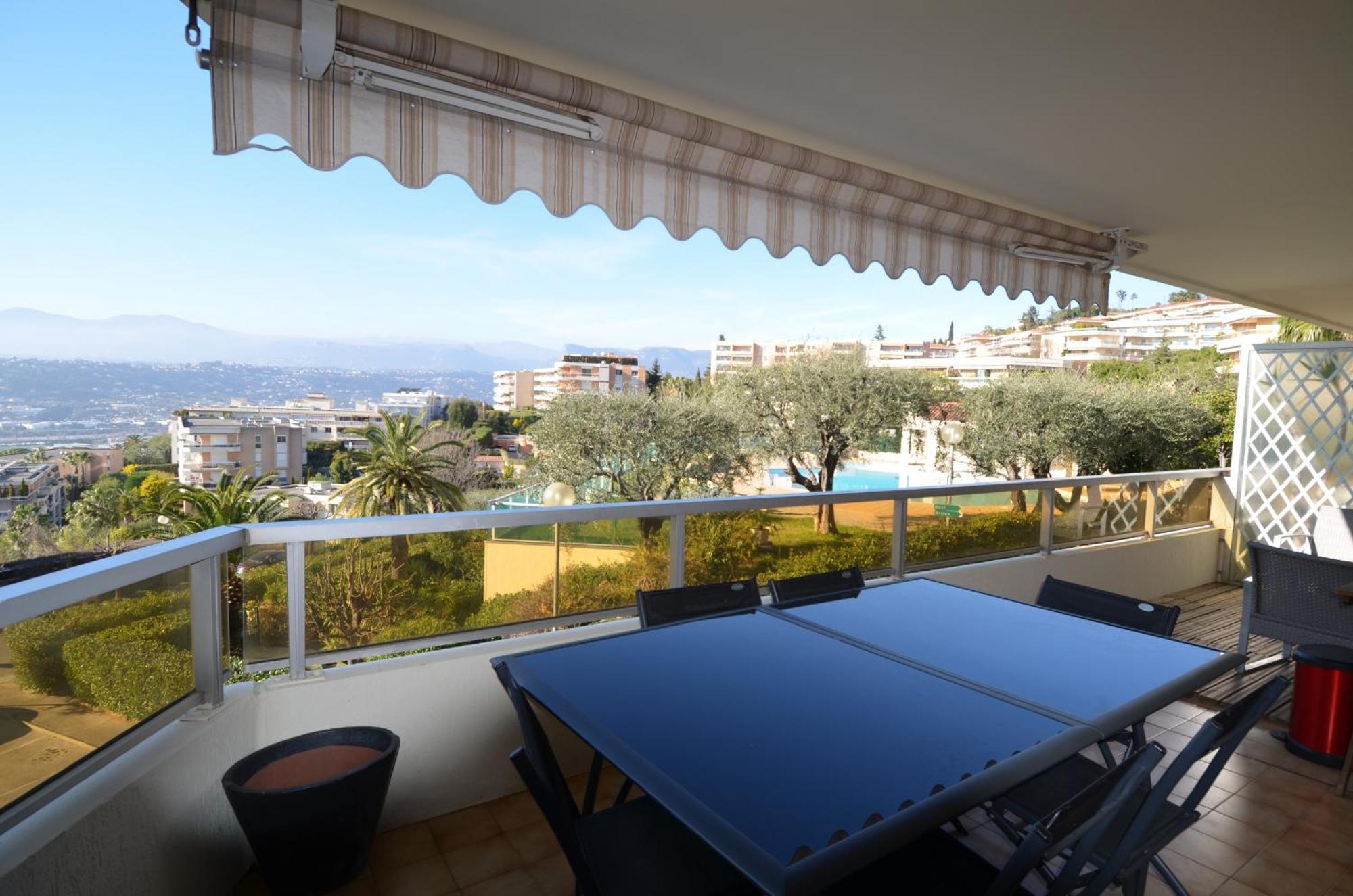 Plein Ciel - Appartement 5 Personnes Avec Piscine Sur La Corniche Fleurie A นีซ ภายนอก รูปภาพ