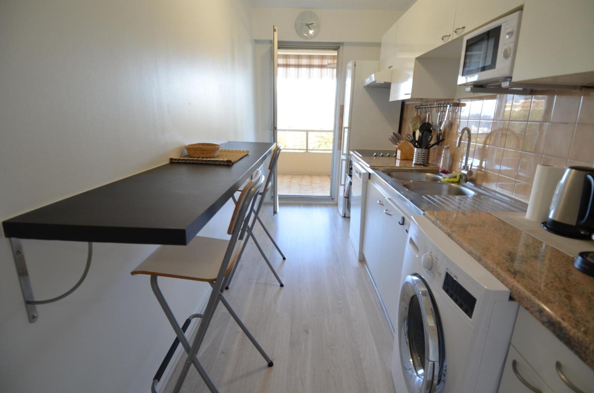 Plein Ciel - Appartement 5 Personnes Avec Piscine Sur La Corniche Fleurie A นีซ ภายนอก รูปภาพ