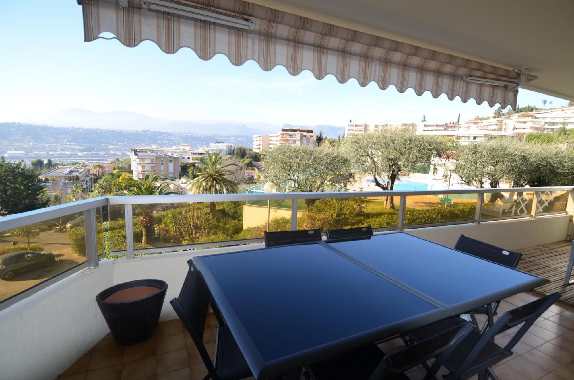 Plein Ciel - Appartement 5 Personnes Avec Piscine Sur La Corniche Fleurie A นีซ ภายนอก รูปภาพ